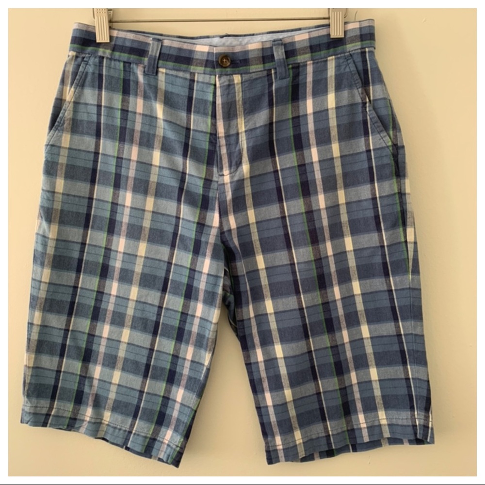 EUC Boys Brooks Brothers Plaid Shorts Size 18